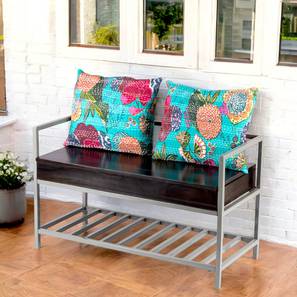 Kerdley Solid Wood Bench in Black Finish-image-41
