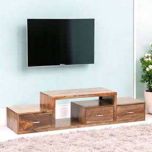 Solid Wood TV Unit in Teak Finish-image-20