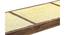 Rockport Sheesham Wood Mid Century 4 Seater Bench with (Beige Finish) by Urban Ladder - - 