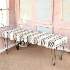 Belmont Solid Wood Bench in Grey Finish-image-20