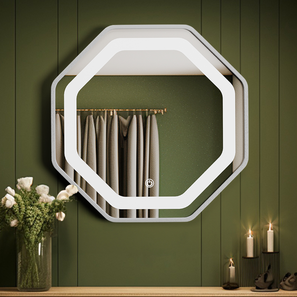 All Wall Decor In Pune Design Grey Glass Wall Mirror