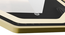 Aluminium LED Octagon wall in Gold (Gold) by Urban Ladder - - 