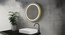 Aluminium LED Circle wall in Gold (Gold) by Urban Ladder - - 
