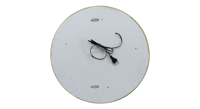 Aluminium LED Circle Decorative wall in Gold (Gold) by Urban Ladder - - 