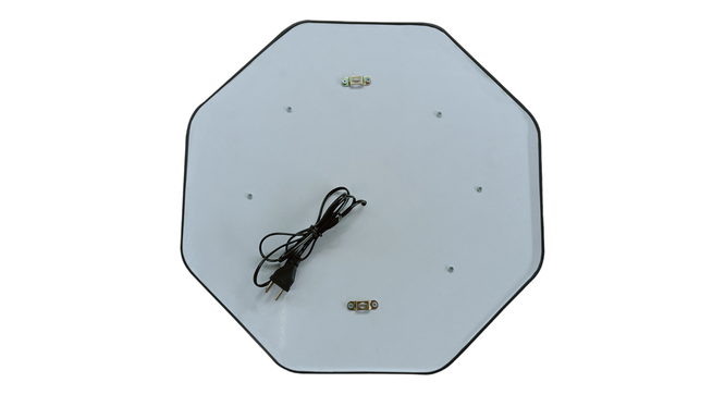 Aluminium LED Octagon Decorative wall in Black (Black) by Urban Ladder - - 
