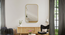 Aluminium wall mirror in Black (Black) by Urban Ladder - - 