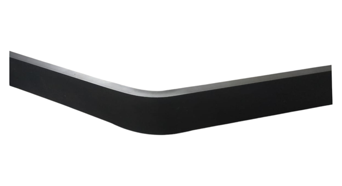 Aluminium Octagon wall mirror in Black (Black) by Urban Ladder - - 