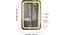 Aluminium LED Rectangular Decorative wall in Matte gold (Matte Gold) by Urban Ladder - - 