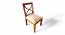Newport Sheesham Wood Accent Set of 2 Dining Chairs in Beige Velvet Cushioning with HONEY FINISH (Beige, HONEY Finish) by Urban Ladder - - 