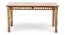 Oakmont Sheesham Wood Contemporary Dining Table in TEAK FINISH (Teak Finish, Four Seater) by Urban Ladder - - 