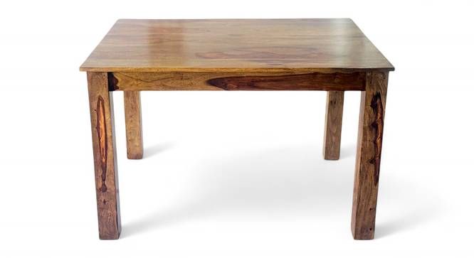 Oakmont Sheesham Wood Dining Table (Teak Finish, Four Seater) by Urban Ladder - - 