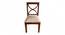 Newport Sheesham Wood Accent Set of 2 Dining Chairs in Beige Velvet Cushioning with HONEY FINISH (Beige, HONEY Finish) by Urban Ladder - - 