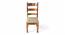 Newport Sheesham Wood Accent Set of 2 Dining Chairs in Jute Beige Cushioning with TEAK FINISH (Teak Finish, Beige) by Urban Ladder - - 