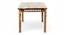 Oakmont Sheesham Wood Contemporary Dining Table in TEAK FINISH (Teak Finish, Four Seater) by Urban Ladder - - 