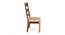 Newport Sheesham Wood Accent Set of 2 Dining Chairs in Jute Beige Cushioning with TEAK FINISH (Teak Finish, Beige) by Urban Ladder - - 