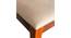 Newport Sheesham Wood Accent Set of 2 Dining Chairs in Beige Velvet Cushioning with HONEY FINISH (Beige, HONEY Finish) by Urban Ladder - - 