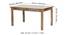 Oakmont Sheesham Wood Contemporary Dining Table in TEAK FINISH (Teak Finish, Four Seater) by Urban Ladder - - 