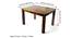 Oakmont Sheesham Wood Dining Table (Teak Finish, Four Seater) by Urban Ladder - - 