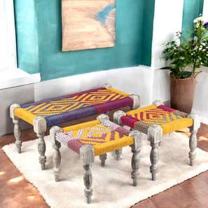 ikiriya Oakville Solid Wood Bench in Multicolored Finish-picture-14
