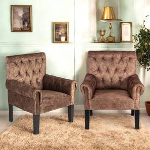 Lounge Chair in Brown Colour-image-20