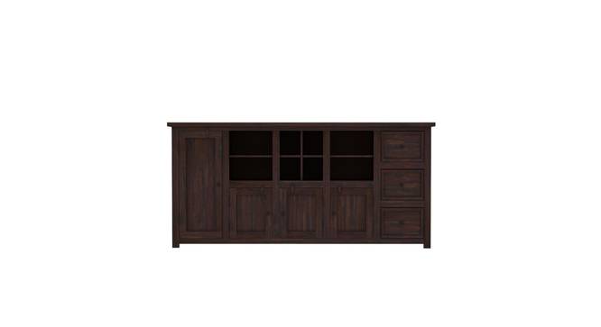 madhvi solid wood sideboard (Walnut Finish) by Urban Ladder - - 