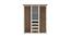soundarya solid wood sideboard (White & Natural Finish) by Urban Ladder - - 