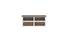 emi solid wood TV unit (White & Natural Finish, 40 Inch Size) by Urban Ladder - - 