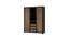 ethereal solid wood sideboard (Black & Natural Finish) by Urban Ladder - - 