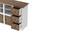 arctic solid wood sideboard (White & Natural Finish) by Urban Ladder - - 