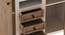 soundarya solid wood sideboard (White & Natural Finish) by Urban Ladder - - 