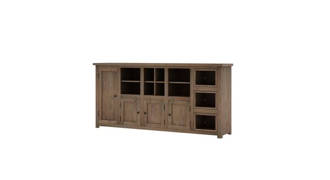 prashiv solid wood sideboard (Grey Finish) by Urban Ladder - - 