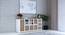 arctic solid wood sideboard (White & Natural Finish) by Urban Ladder - - 
