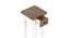 marson solid wood side table (White & Natural Finish) by Urban Ladder - - 