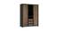 ethereal solid wood sideboard (Black & Natural Finish) by Urban Ladder - - 