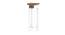 marson solid wood side table (White & Natural Finish) by Urban Ladder - - 