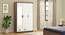 Miller 2 Door Wardrobe (Two-Tone Finish, 1 Drawer Configuration, With Mirror, 6 Feet Height, With Lock) by Urban Ladder - - 