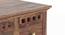 Fidora Solid Wood Study Table (Teak Finish) by Urban Ladder - - 