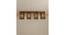 Elegant Brown Solid Wood Ceiling Light (Brown) by Urban Ladder - Design 1 Side View - 990052