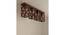 Symmetric Brown Solid Wood Ceiling Light (Brown) by Urban Ladder - Design 1 Close View - 990069