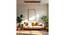 Hexagon Brown Solid Wood Ceiling Light (Brown) by Urban Ladder - Front View Design 1 - 990087