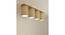 Elementary Brown Solid Wood Ceiling Light (Brown) by Urban Ladder - Cross View Design 1 - 990091