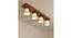 Hexagon Brown Solid Wood Ceiling Light (Brown) by Urban Ladder - Cross View Design 1 - 990092