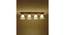 Terzo Brown Solid Wood Ceiling Light (Brown) by Urban Ladder - Design 1 Side View - 990095