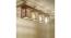 Lyon Brown Solid Wood Ceiling Light (Brown) by Urban Ladder - Ground View Design 1 - 990103
