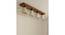 Hexagon Brown Solid Wood Ceiling Light (Brown) by Urban Ladder - Rear View Design 1 - 990111