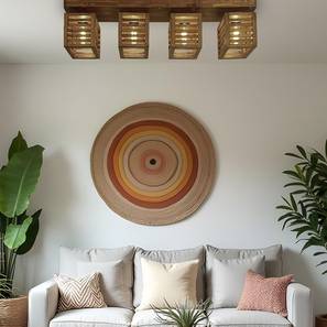 symplify Lyon Brown Solid Wood Ceiling Light-picture-15