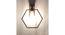 Hex Brown Solid Wood Wall Lights (Brown) by Urban Ladder - Ground View Design 1 - 990156