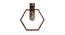 Hex Brown Solid Wood Wall Lights (Brown) by Urban Ladder - Design 1 Template - 990162