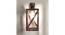 Symmetric Brown Solid Wood Wall Lights (Brown) by Urban Ladder - Front View Design 1 - 990182