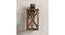 Symmetric Brown Solid Wood Wall Lights (Brown) by Urban Ladder - Cross View Design 1 - 990191